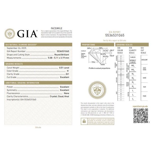 14K White Gold  1.04TW SI1 H DIAMOND STUD EARRINGS GIA 5636531065, 2528259828 Image 2 Barthau Jewellers Stouffville, ON