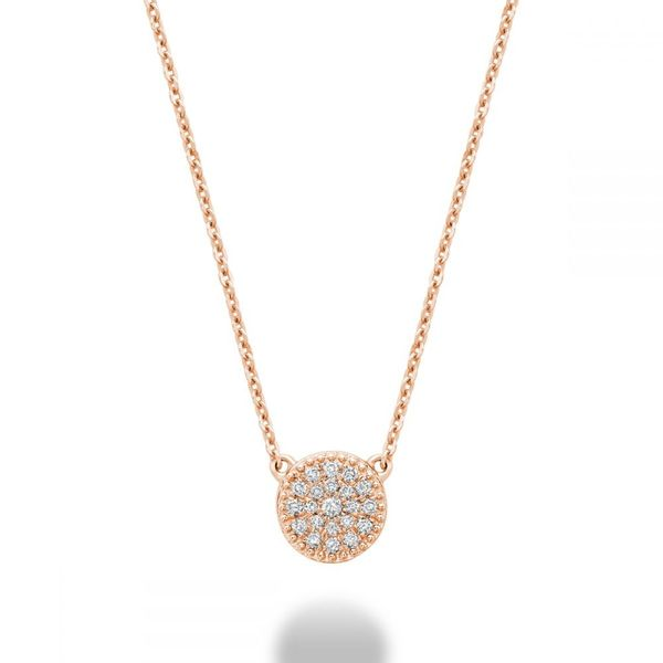 10KR Pave Diamond Necklace Barthau Jewellers Stouffville, ON
