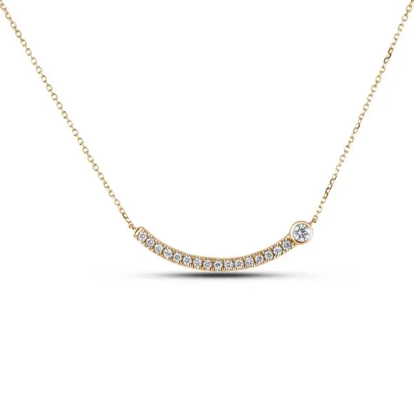 10KY Canadaian Diamond Necklace Barthau Jewellers Stouffville, ON