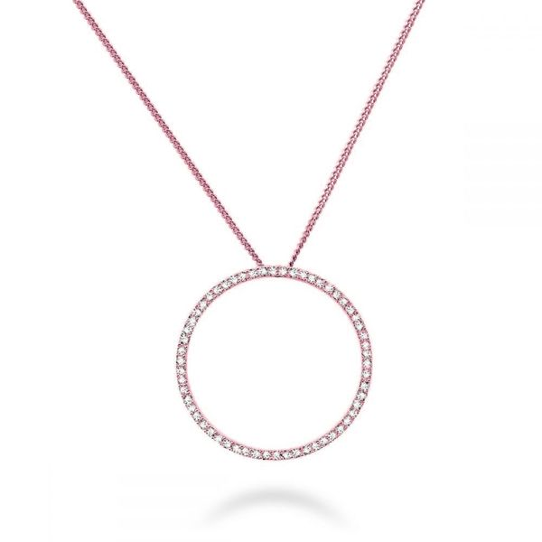 10KR Diamond Circle Necklace Barthau Jewellers Stouffville, ON