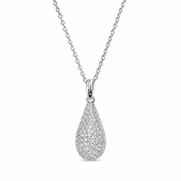 14K White Gold 1.03tw Diamond Necklace Barthau Jewellers Stouffville, ON