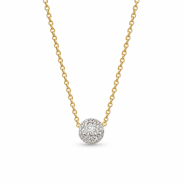 14K Yellow Gold 0.50TW DIAMOND NECKLACE Barthau Jewellers Stouffville, ON