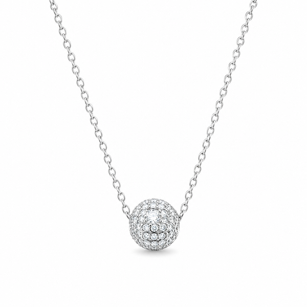 14K White Gold 0.50TW DIAMOND NECKLACE Barthau Jewellers Stouffville, ON