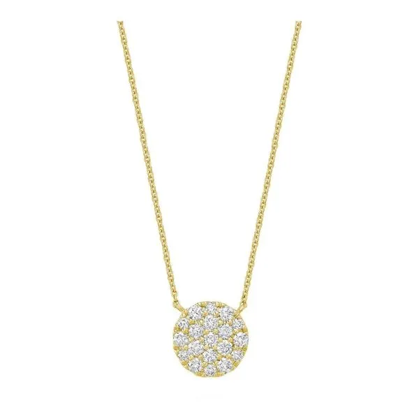 14K Yellow Gold 0.50TW Diamond Necklace Barthau Jewellers Stouffville, ON