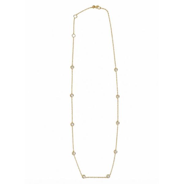 14KY Diamond By The Yard Necklace Barthau Jewellers Stouffville, ON