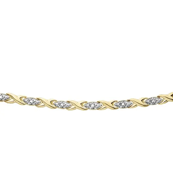 10KY/W 0.10tw Diamond Bracelet Barthau Jewellers Stouffville, ON