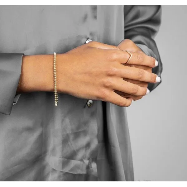 10K Yellow Gold 1.05tw Tennis Bracelet Image 2 Barthau Jewellers Stouffville, ON