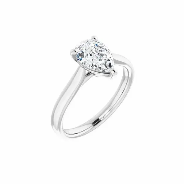 14KW 1.01ct Pear Lab-Grown Diamond Engagement Ring Barthau Jewellers Stouffville, ON