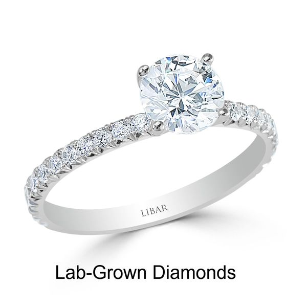 14KW 1.11TW Lab-Grown Diamond Engagement Ring Barthau Jewellers Stouffville, ON