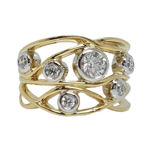 14K Yellow & White Gold 0.64TW Lab Grown Diamond Ring Barthau Jewellers Stouffville, ON