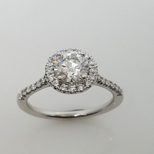 14K White Gold 1.36TW Lab-Grown Diamond Engagement Ring Image 2 Barthau Jewellers Stouffville, ON