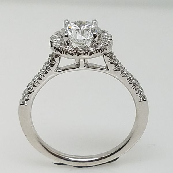 14K White Gold 1.36TW Lab-Grown Diamond Engagement Ring Image 3 Barthau Jewellers Stouffville, ON
