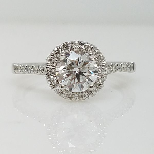 14K White Gold 1.36TW Lab-Grown Diamond Engagement Ring Barthau Jewellers Stouffville, ON