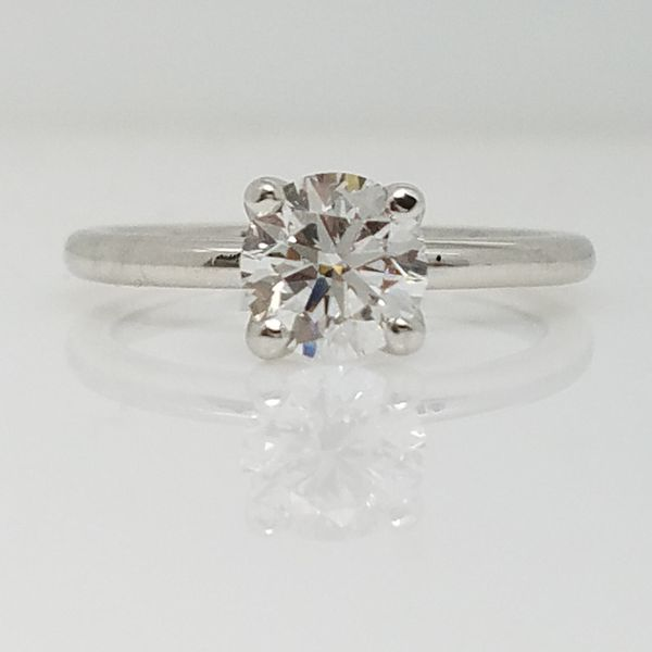 14K White Gold 1.05TW Diamond Engagement Ring Image 3 Barthau Jewellers Stouffville, ON