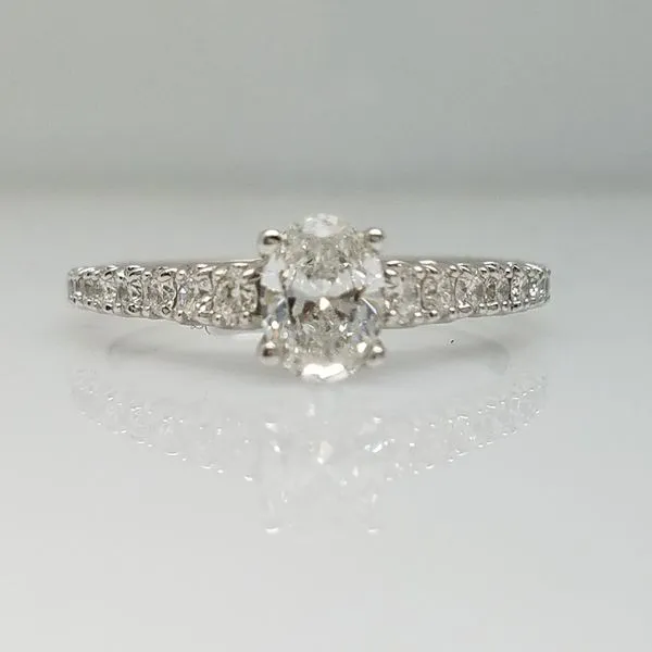 14K White Gold 1.35TW Lab-Grown Diamond Ring Image 2 Barthau Jewellers Stouffville, ON