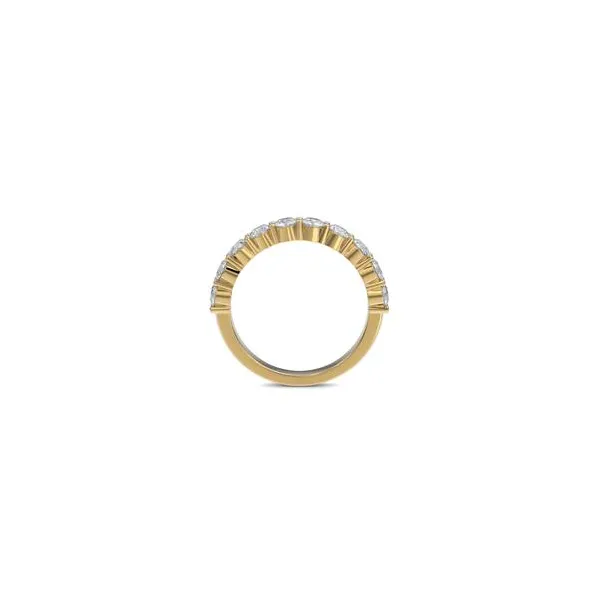 14K Yellow Gold 1.00TW VS F Lab-Grown Shared Claw Band Ring Image 2 Barthau Jewellers Stouffville, ON