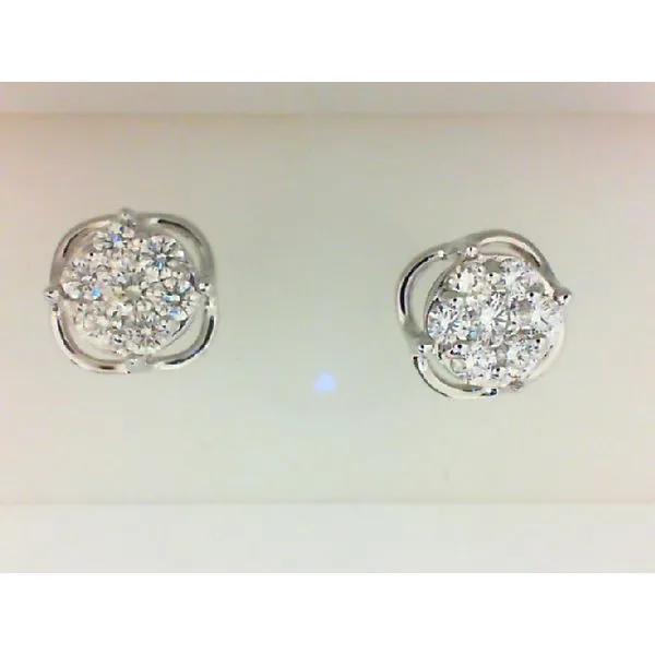 14KW 1.00TW Lab-Grown Diamond Stud Earrings Barthau Jewellers Stouffville, ON