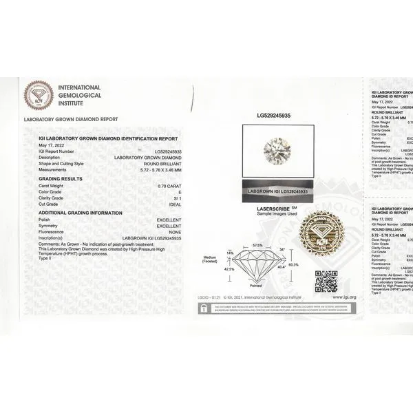 Lab-Grown Diamond Earrings Image 2 Barthau Jewellers Stouffville, ON