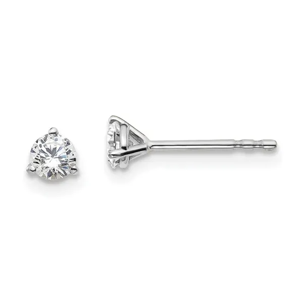 14K White Gold 0.33TW Lab-Grown Diamond Stud Earrings Barthau Jewellers Stouffville, ON