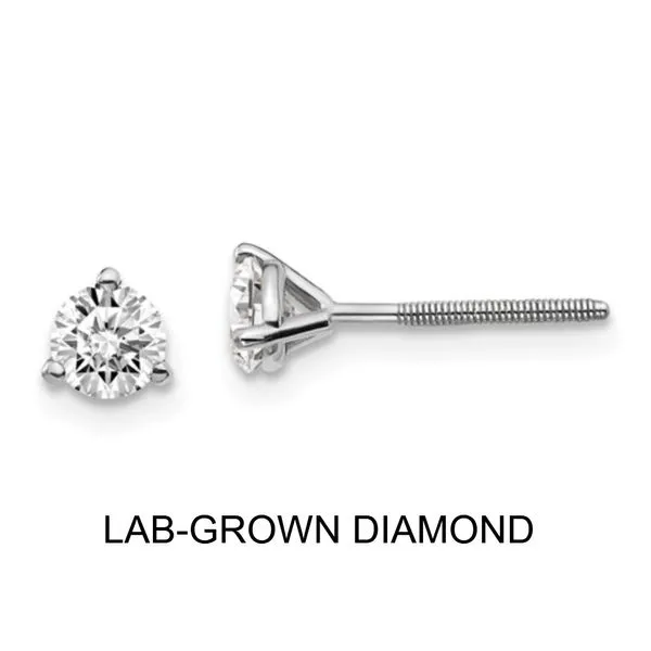 14KW 0.33TW Lab-Grown Diamond Stud Earrings Barthau Jewellers Stouffville, ON