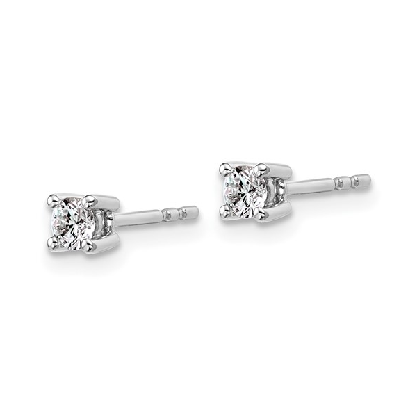 Sterling Silver 0.25TW Lab-GrownVS+ F+ Diamond Stud Earrings Barthau Jewellers Stouffville, ON