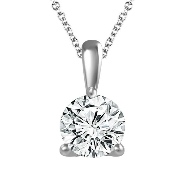 14K White Gold 0.72TW Lab-Grown Diamond Necklace Barthau Jewellers Stouffville, ON