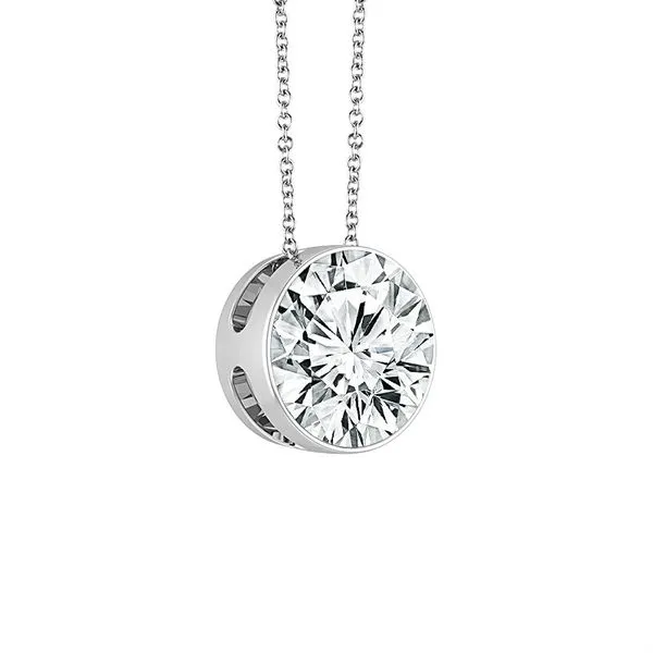 Lab-Grown Diamond Necklace Image 2 Barthau Jewellers Stouffville, ON