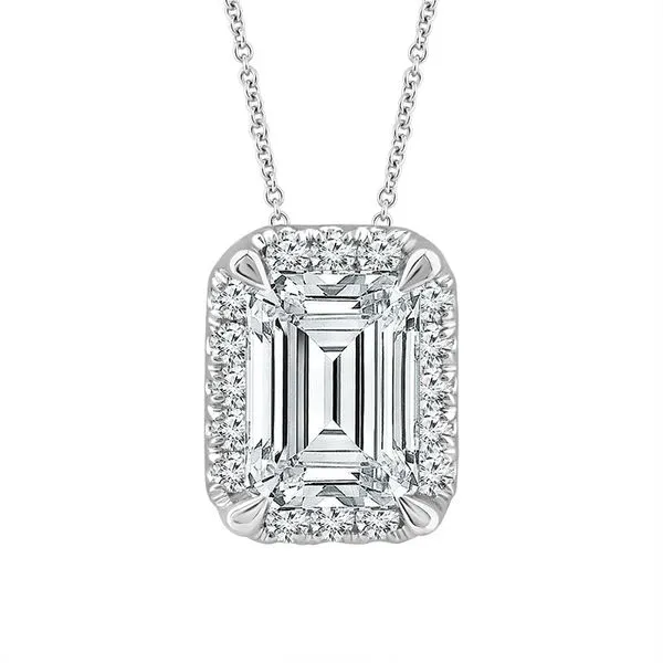 14K White Gold 1.10TW Lab-Grown Diamond (SI1+) Necklace Barthau Jewellers Stouffville, ON
