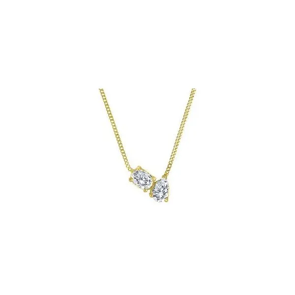 10K Yellow Gold 0.30TW Lab Grown Diamond Necklace Barthau Jewellers Stouffville, ON