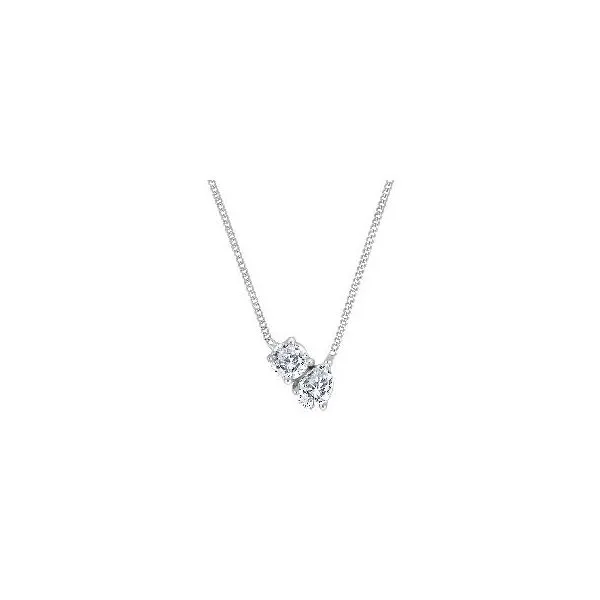 10K White Gold 0.30TW Lab Grown Diamond Necklace Barthau Jewellers Stouffville, ON