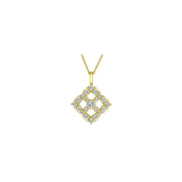 10K Yellow Gold 0.55TW Lab Grown Diamond Necklace Barthau Jewellers Stouffville, ON