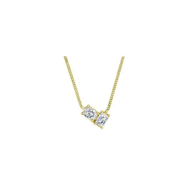 10K Yellow Gold 0.30TW Lab Grown Diamond Necklace Barthau Jewellers Stouffville, ON