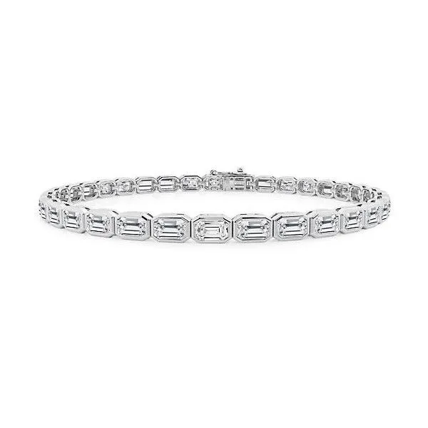 14K White Gold 9.15TW Lab-Grown Diamond Teniss Bracelet Barthau Jewellers Stouffville, ON