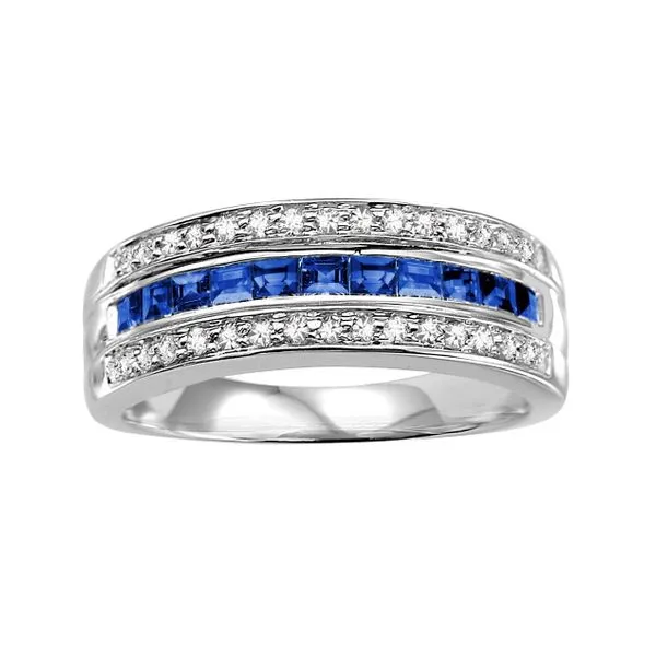 10KW Blue Sapphire & Diamond Ring Barthau Jewellers Stouffville, ON