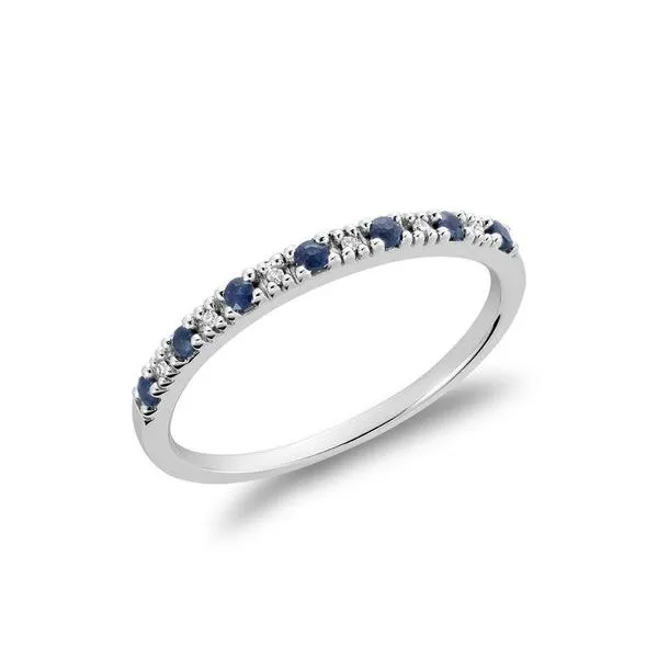 10KW Blue Sapphire & Diamond Ring Barthau Jewellers Stouffville, ON