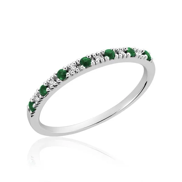 10KW Emerald & Diamond Ring Barthau Jewellers Stouffville, ON
