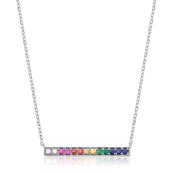 10KW Rainbow Necklace Barthau Jewellers Stouffville, ON