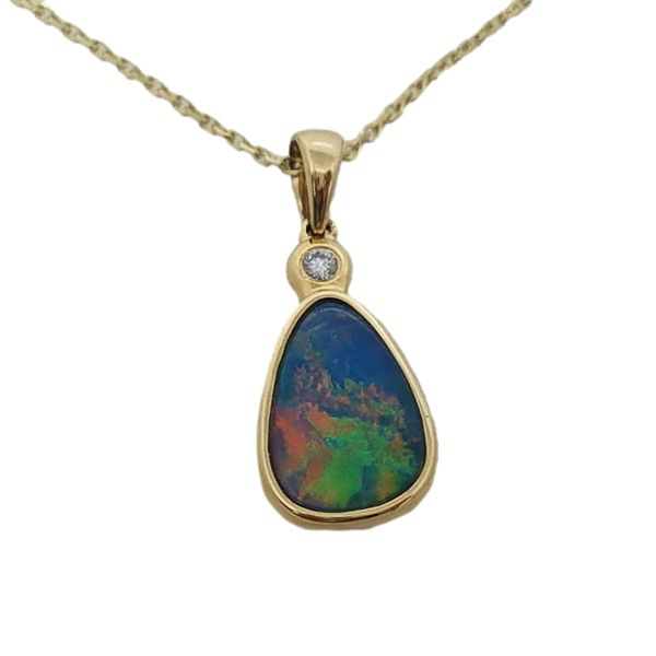 14KY Opal Necklace Barthau Jewellers Stouffville, ON