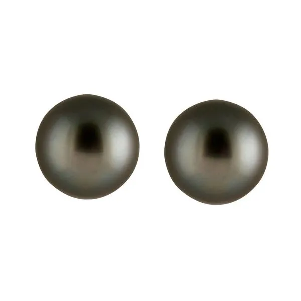 14KW 13MM TAHITIAN STUD EARRINGS Barthau Jewellers Stouffville, ON