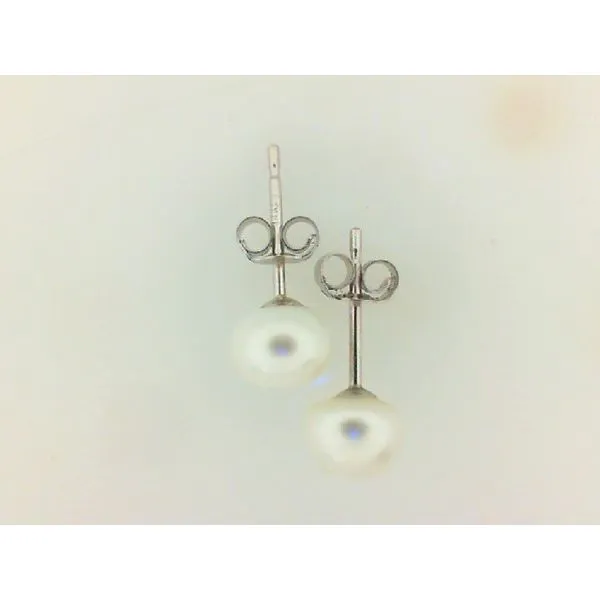 14KW 5MM FRESHWATER STUD EARRINGS Barthau Jewellers Stouffville, ON