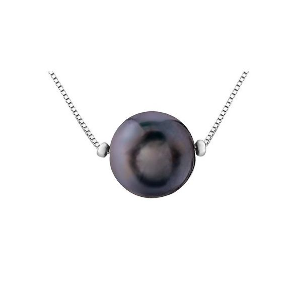 10KW 7.5MM Black Pearl Necklace Barthau Jewellers Stouffville, ON