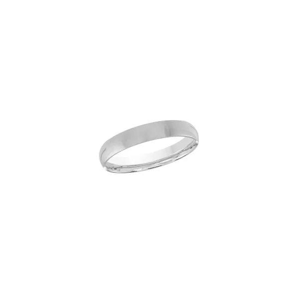 10K White Gold 3MM Dome Wedding Band Barthau Jewellers Stouffville, ON