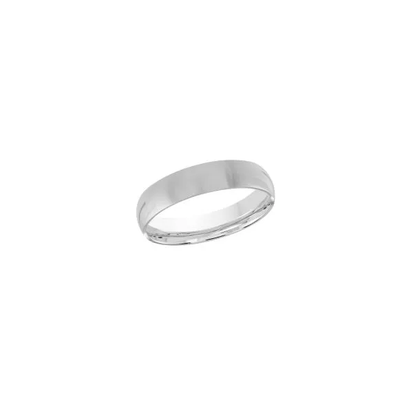 10K White Gold 5MM Dome Wedding Band Barthau Jewellers Stouffville, ON