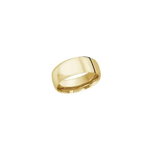 10K Yellow Gold 8.5MM Euro Wedding Band Barthau Jewellers Stouffville, ON