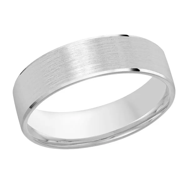 10K White Gold 5MM Wedding Band Barthau Jewellers Stouffville, ON
