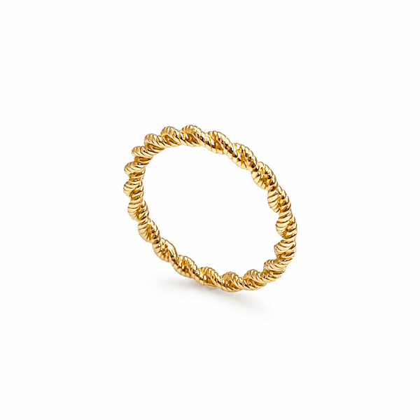 10KY Rope Ring Barthau Jewellers Stouffville, ON