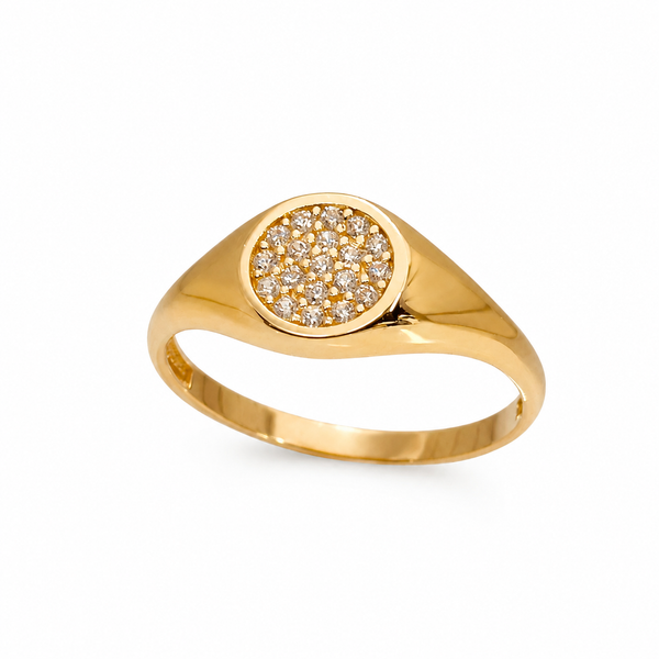 10KY CZ Ring Barthau Jewellers Stouffville, ON