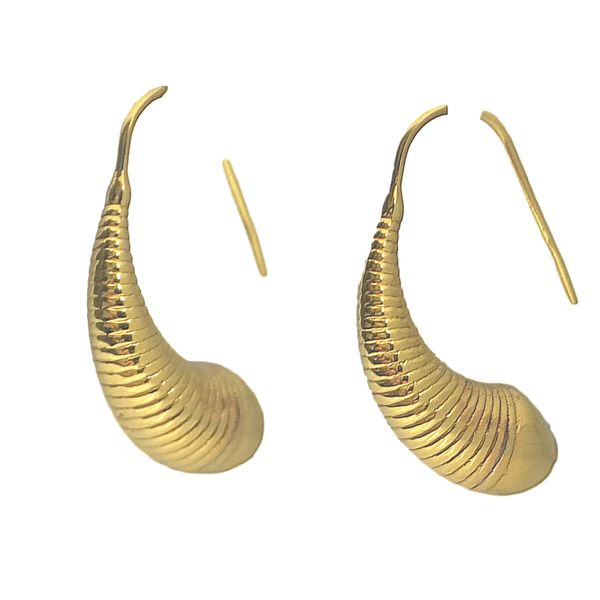 14K Yellow Gold Drop Earrings Barthau Jewellers Stouffville, ON