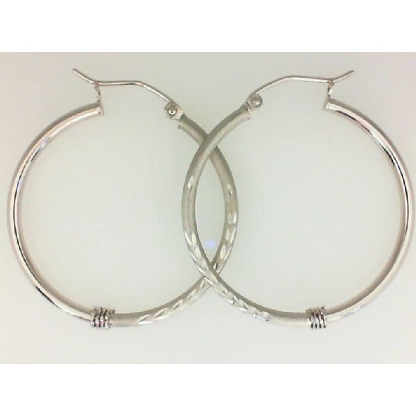 14KW Hoop Earrings Barthau Jewellers Stouffville, ON