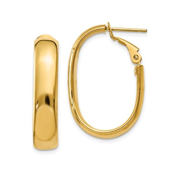 14KY Hoop Earrings Barthau Jewellers Stouffville, ON